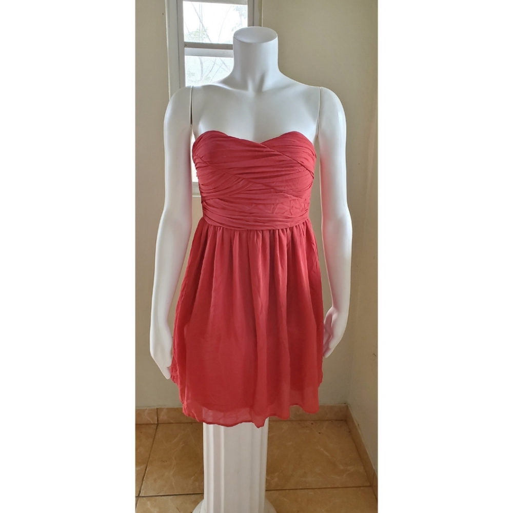 Coral Mini Dress